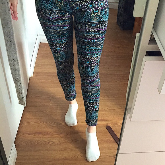 PYJAMA LEGGINGS SUPER SOFT tribal boho - Picture 5 of 5